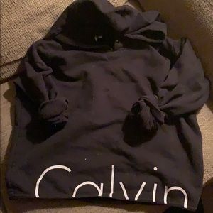 Calvin Klein cropped hoodie